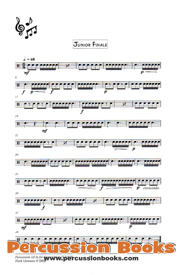 Percussion All In Snare Drum Junior Sample 3